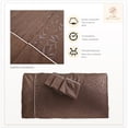 thumbnail image 3 of Juego de Sábanas Queen Size 2800 Hilos Extra Suave Premium Textura Flores Soft Nature, 3 of 5