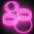 thumbnail image 4 of Windy City Novelties - 50 Pack 22" Glow Stick Necklaces (Pink), 4 of 7