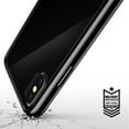 thumbnail image 3 of Ringke Fusion Case Compatible with iPhone X, Transparent PC Back TPU Bumper Drop Protection Phone Cover - Shadow Black, 3 of 9