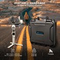 thumbnail image 5 of Lekufee Waterproof Hard Case for DJI RS 4 Mini, Combo, Gimbal Stabilizer, DJI Mic Mini/2, DJI Mic 3/2, Accessories (Case Only), 5 of 7
