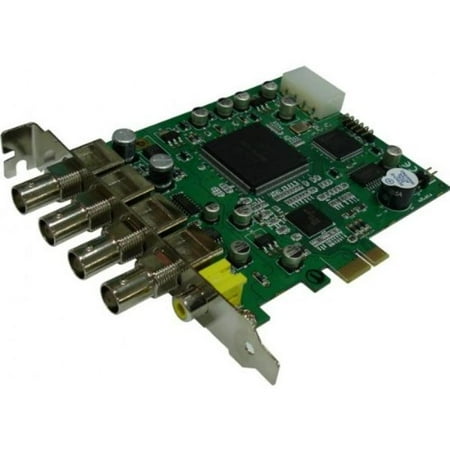 UPC 609132001086 product image for DiViS 120AE04 CCTV MPEG4 120fps 4 Channel PCI-Express Video DVR Capture Board | upcitemdb.com