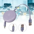 thumbnail image 2 of Single-Side Retractable USB C Charging Cable 60W Fast for Mobile Devices, Toy& Home Appliances, 2 of 9