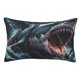 thumbnail image 1 of Balery Wave Chain Shark Funda de Cojín Estampada, Regalos para Mujeres, Regalos de Amor para Ella, Regalos para Novia o Esposa, Funda de Almohada-20"x30", 1 of 6