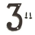 thumbnail image 2 of 2x licencia de Matrícula de Puerta de Antigua de Hierro Forjado Insignia Número de de la de la de la 3, 2 of 10