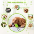 thumbnail image 4 of Natural Rubber Dog Chew Toy for Aggressive Chewers - Squeaky Gas Tank Design, Teeth Cleaning & Milk Flavor, Tough Toy for Large & Medium Dogs, 4 of 10