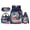 Galaxy Fox Print, variant on Uorisanigo Galaxy Fox Kids Backpack Set for Boys Girls Ages 6-14 Casual Bookbag with Picnic Lunch Box Water Bottle Sling Bag and Pencil Case Great for Camping Travel