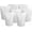 3.3x5.1 Inches, variant on 100 Pack Matte White Mylar Stand Up Bags - 3.35x5.1 Inches Smell Proof Resealable Zipper Pouch Bag, Sealable Foil Packaging Sample Pouches for Storage