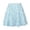 Light Blue, variant on Fgnfyis Skirts for Women Casual Floral Short Skirt High Waist Chiffon Umbrella Skirt Mini Skirt Black XL