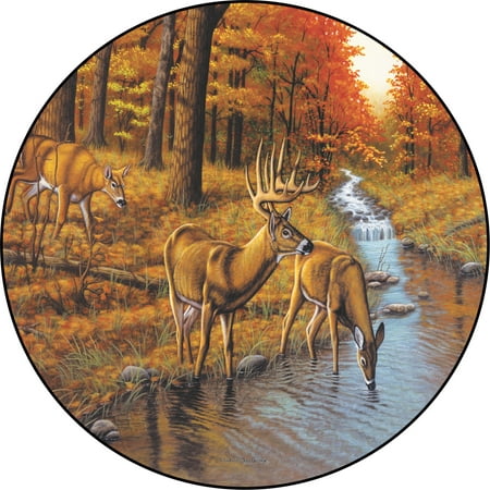 Deer 9 Spare Tire Cover (Best Trees For Deer Cover)