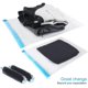 thumbnail image 3 of Paquete de 10 bolsas de viaje para ahorrar espacio, bolsa de almacenamiento de viaje al vacío reutilizable, ahorra el 75% del espacio de almacenamiento, compresión enrollable, no necesita máquina de vacío ni bomba. Rojo Verde MX-0129836FYD, 3 of 5