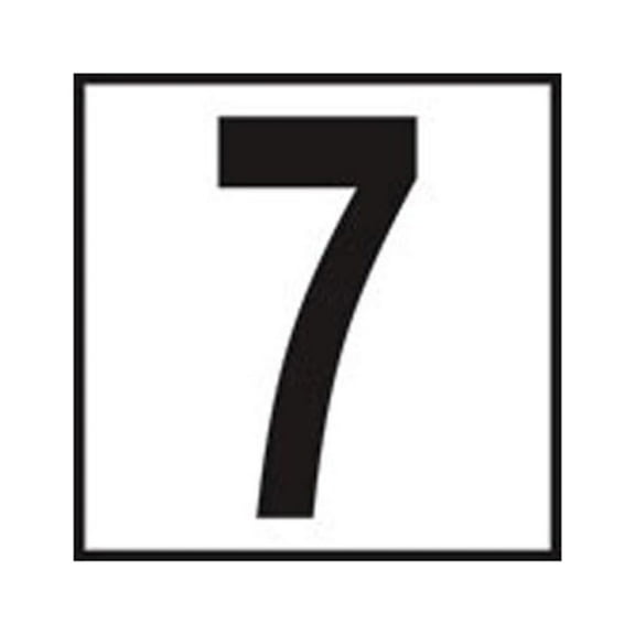 Inlays CC611070 6" x 6" 7 Printed Ceramic Smooth Tile