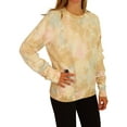 thumbnail image 2 of n:philanthropy Womens Blackbird Deconstructed Sweatshirt, Multicoloured, Small, 2 of 4