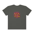 thumbnail image 2 of Streetwear Design Kick 'Em All  Unisex Garment-Dyed T-shirt, 2 of 4