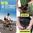 thumbnail image 4 of KT-Sports Exercise Bike Seat Cushion Comfort Gel Bicycle  Padded Seat Covers for Bikes with Anti-Slip Design and Drawstring, Comfy Soft Mountain Road Bike Accessories for Men and Women, 4 of 9
