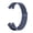 Space Gray, variant on Milanese Loop Metal Watch Band for Band 11 & 11 Pro, Magnetic Closure, 7 Colors, 23.5cm (9.25") Length