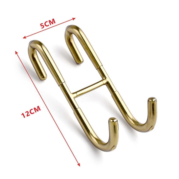 Venlox Shower Door Hooks,Shower Towel Hook Shower Hooks 304 Stainless Steel Hooks# Gold