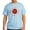 Light Blue, variant on - Bujinkan Crest Organic Cotton Tee T Shirt - Men's Classic Graphic T-Shirt
