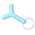 thumbnail image 3 of Maoww 3.5mm Y Shape Earphone Splitter Adapter Double Adapter Compatible for Samsumg/ MP3 Player sky blue 1Set, 3 of 5