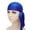 Blue, variant on Silky Satin Durag, Stretch Head Wrap for Men & Women, Long Tail Doo Rag for Waves Braids Locs, 21 Colors, One Size