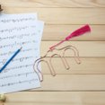 thumbnail image 2 of Clip de Livre de Musique Support de Feuilles de Piano Clip de Feuilles de Musique Support de Papier Musical, 2 of 6