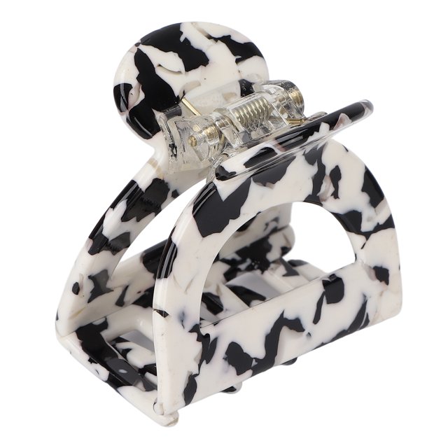 Pinza para el pelo Simple para mujeres y niñas, pinza para el pelo elegante y hueca para maquillaje, citas, fiesta, Cowmooflage