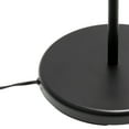 thumbnail image 7 of Home Decorative Pivot Arm Floor Lamp with Glass Shade, Black, 7 of 7