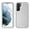 Gray/White, variant on Samsung Galaxy S22 Heavy Duty Defender Rugged Belt Clip Holster Case with Clip - Pink/White