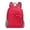 Red, variant on HJYCHN Kids Travel Backpack Lightweight Hiking Backpack Compact Daypack for Outdoor Activities Travel with Side Pockets Small Travel Backpack Grey One Size