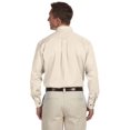 thumbnail image 3 of M500 Harriton Mens Easy Blend Twill Shirt Creme 3XL, 3 of 3