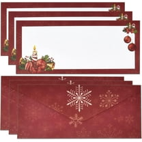 Christmas Ornament Bells Envelopes
