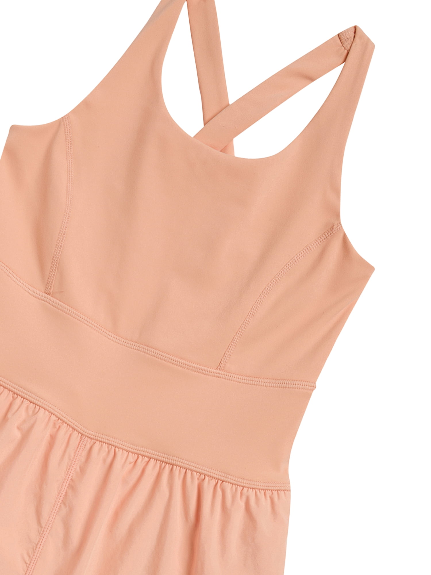 Athletic Works Girl's Strappy Romper, Sizes 4-18