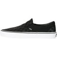 thumbnail image 2 of Vans Unisex Classic Slip on Canvas Shoes - Checkerboard Black/Black - 13.5 Women/12 Men, 2 of 5