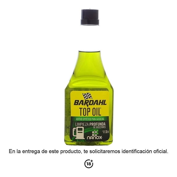 Aditivo Sintético Bardahl para Gasolina Limpieza Profunda de 300 ml