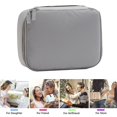 thumbnail image 5 of Bolsa de cosméticos con memoria de poliéster, bolsa de cosméticos coreana portátil de viaje, bolsa de almacenamiento de cosméticos para mujer, 5 of 5