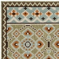 thumbnail image 4 of SAFAVIEH Veranda Moriah Southwestern Indoor/Outdoor Area Rug, 2' x 3'7", Green/Terracotta, 4 of 6