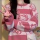 thumbnail image 1 of Sanrio-suéter de punto de Hello Kitty para mujer, abrigo de Kawaii Coreano de Anime Y2K con estampado de dibujos animados, Top de moda para mujer perezosa, invierno 2023, 1 of 4