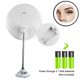 thumbnail image 5 of Espejo de vanidad de aumento 10x con luces con cuello de cisne ajustable brillar Electrónica, 5 of 5
