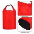 thumbnail image 3 of 2 Pcs Waterproof Dry Bag Dry Sack Lightweight Portable Travel Red, 3 of 6