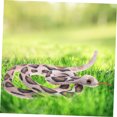 thumbnail image 3 of LRXIYODE 1Set Big Stuffed Snake Toy for Daily Playing and Garden Use Realistic Snake Model 11.8x1.2x1in Short Plush, 3 of 8