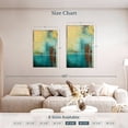 thumbnail image 3 of Elephant Stock Distant Limit Ii Wall Art - Vertical Multi Panel Canvas - Living Room Wall Decor - Abstract Multi Panel - Yellow And Red Decor By Erin Ashley - 32" x 50", 3 of 3