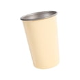 thumbnail image 2 of Taza de acero inoxidable apilable, ligera, para agua, para acampar, para bar Blanco lechoso grande, 2 of 7