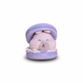 thumbnail image 3 of Macaron Bunny Squishy Toy with Bubble Blowing Design, 1 Piece, Light Purple, for Teen Girls and Office Desks, Relaxation Decoration, 3 of 3