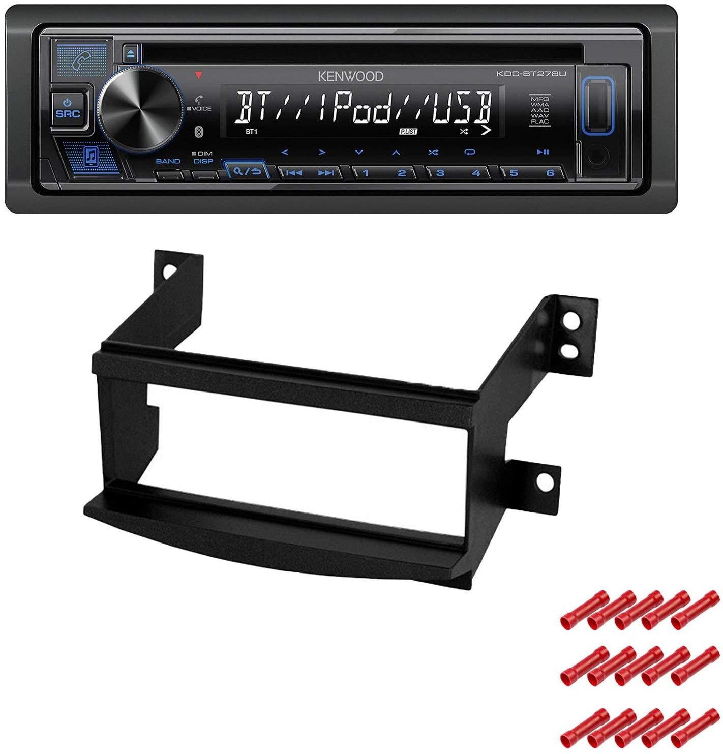 Kit8457 Kenwood Car Stereo With Bluetooth For 05 10 Toyota Avalon W Single Din Car Stereo Installation Kit Cd Am Fm Receiver Usb Aux Dual Phone Connection Pandora Spotify Iheartradio Control Walmart Com