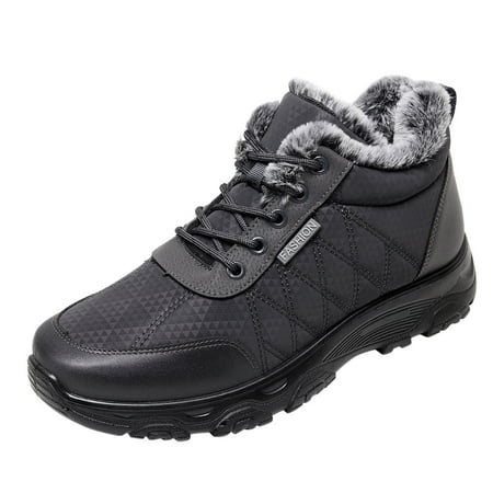

KmaiSchai Neutral Happy Pack Socks Warm Boots Snow Men Non Slip Keep Winter Toe Flat Sport Round Lace Up Fashion Shoes Men S Boots Mens Snow Shoes 36 Inches Mens Slip On Canvas Shoes