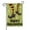 Halloween Evil Pumpkin-5, variant on Happy Halloween Garden Flag 12 x 18 Inch Double Sided Welcome Halloween Outside Decorations Burlap Yard Flag (Scary Pumpkin-black)