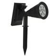 thumbnail image 4 of Focos solares con 9 chips LED para exteriores, luces LED solares para jardín y patio, luz blanca, 4 of 14
