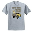 thumbnail image 2 of Wild Bobby, Driving Trucks and Taggin Bucks Retro Ford F150 Hunting, Cars and Trucks, Men Graphic Tee, Heather Grey, 3X-Large, 2 of 4