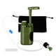 thumbnail image 2 of Filtro de agua para exteriores, supervivencia, camping, senderismo, purificador de agua (verde militar) Tmvgtek 6gc6sd3gp1kz4fp9, 2 of 9