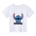 thumbnail image 2 of Camiseta divertida de dibujos animados Kawaii Lilo Stitch para niños, linda camiseta de manga de Stitch, camiseta gráfica Y2k, camisetas de calle, camisetas para mujer, 2 of 5