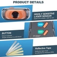 thumbnail image 3 of Digital Laser-Photo Tachometer Non Contact RPM Tach, Noncontact Laser-Photo Sensor with 2.5RPM to 9, 3 of 5